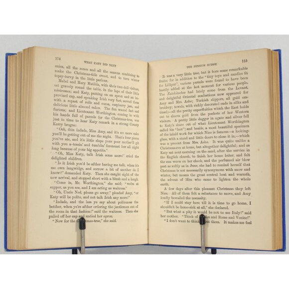 What Katy Did Next by Susan Coolidge - Blackie & Son Ltd. - Antique Book c. 1920 - Picture 7 of 9